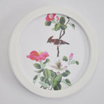 Cadre photo rond mural suspendu Cadeaux créatifs Décoration d'intérieur Support de cadre photo en bois, 10 pouces