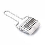 Machine manuelle en acier inoxydable pour découpe de nouilles, outil de pâtisserie pour la cuisine, Coupe-nouilles 2