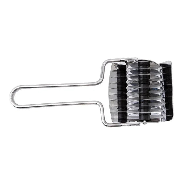 Machine manuelle en acier inoxydable pour découpe de nouilles, outil de pâtisserie pour la cuisine, Coupe-nouilles 2