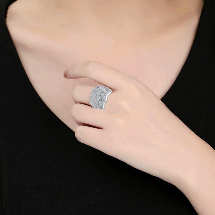 Bagues de Luxe en Zircon pour Femme, 6