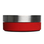 Minuteur de cuisine avec minuterie magnétique en acier inoxydable, 8 cm rouge, 6 cm noir