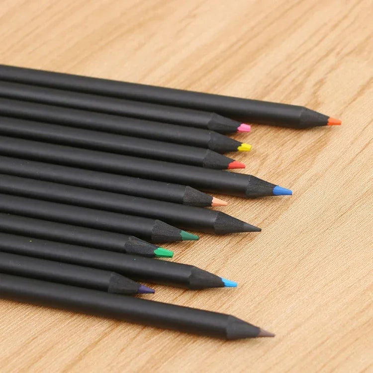 Ensemble d'artiste pour dessin au fusain et au crayon de couleur, Ensemble d'artiste pour dessin