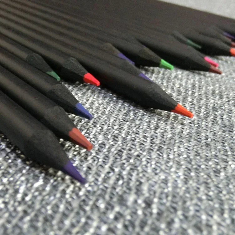 Ensemble d'artiste pour dessin au fusain et au crayon de couleur, Ensemble d'artiste pour dessin
