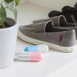Lot de 2 désodorisants multifonctionnels en capsule pour chaussures