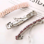 Épingle à Cheveux Élastique en Strass et Cristal pour Filles - Accessoires de Cheveux