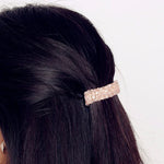 Épingle à Cheveux Élastique en Strass et Cristal pour Filles - Accessoires de Cheveux