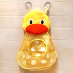 Panier de rangement en filet pour jouets animaux de dessin animé pour salle de bain