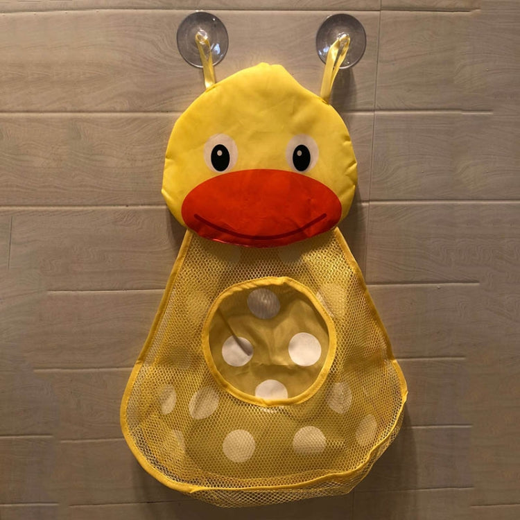 Panier de rangement en filet pour jouets animaux de dessin animé pour salle de bain