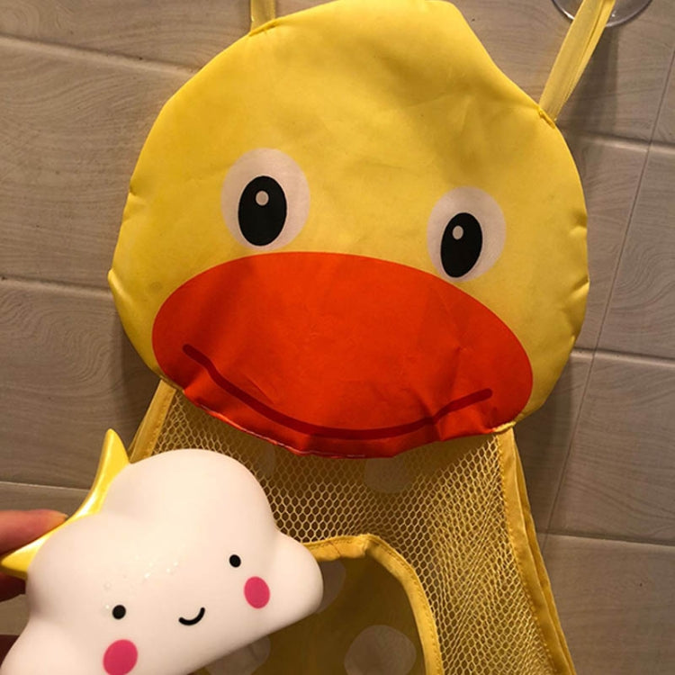 Panier de rangement en filet pour jouets animaux de dessin animé pour salle de bain