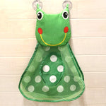 Panier de rangement en filet pour jouets animaux de dessin animé pour salle de bain