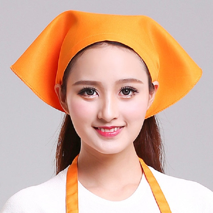 Chapeau de Chef Turban, Chapeau de Cuisine, Chapeau de Travail, Écharpe Triangle pour Homme et Femme, Réglable