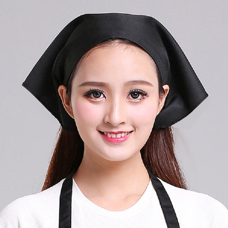 Chapeau de Chef Turban, Chapeau de Cuisine, Chapeau de Travail, Écharpe Triangle pour Homme et Femme, Réglable