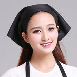 Chapeau de Chef Turban, Chapeau de Cuisine, Chapeau de Travail, Écharpe Triangle pour Homme et Femme, Réglable