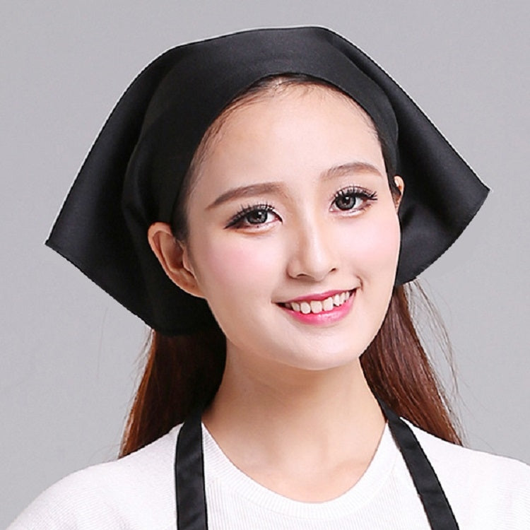 Chapeau de Chef Turban, Chapeau de Cuisine, Chapeau de Travail, Écharpe Triangle pour Homme et Femme, Réglable