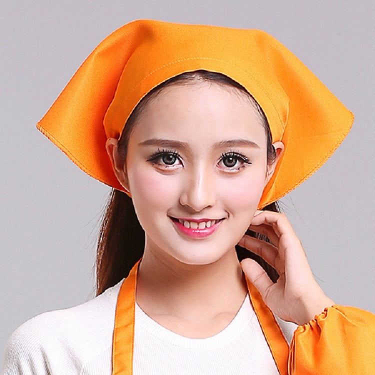 Chapeau de Chef Turban, Chapeau de Cuisine, Chapeau de Travail, Écharpe Triangle pour Homme et Femme, Réglable
