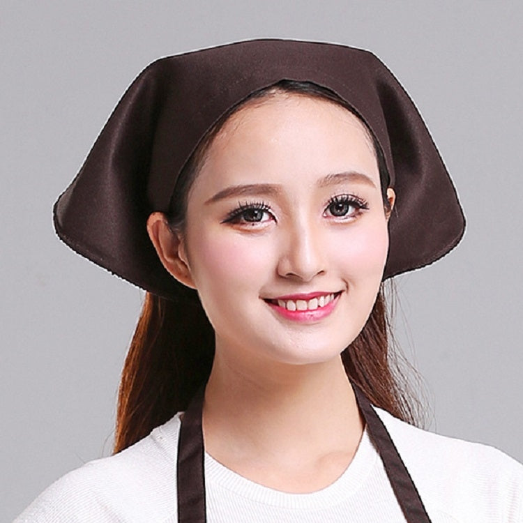 Chapeau de Chef Turban, Chapeau de Cuisine, Chapeau de Travail, Écharpe Triangle pour Homme et Femme, Réglable