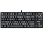 Clavier de jeu mécanique filaire de bureau Rapoo V860, 61 touches, 87 touches, 104 touches