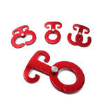 Crochet d'extérieur multifonction en alliage d'aluminium en forme de T, mousqueton auto-bloquant pour camping et randonnée, en forme de T auto-bloquant