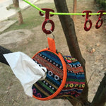 Crochet d'extérieur multifonction en alliage d'aluminium en forme de T, mousqueton auto-bloquant pour camping et randonnée, en forme de T auto-bloquant