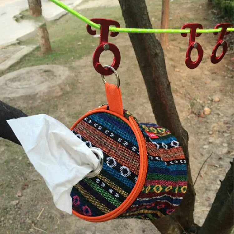 Crochet d'extérieur multifonction en alliage d'aluminium en forme de T, mousqueton auto-bloquant pour camping et randonnée, en forme de T auto-bloquant