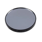 Miroir Grossissant Rond avec Ventouse Miroir de Maquillage 8,8 cm Miroir de Maquillage Grossissant, Noir Dix Fois, Noir Cinq Fois