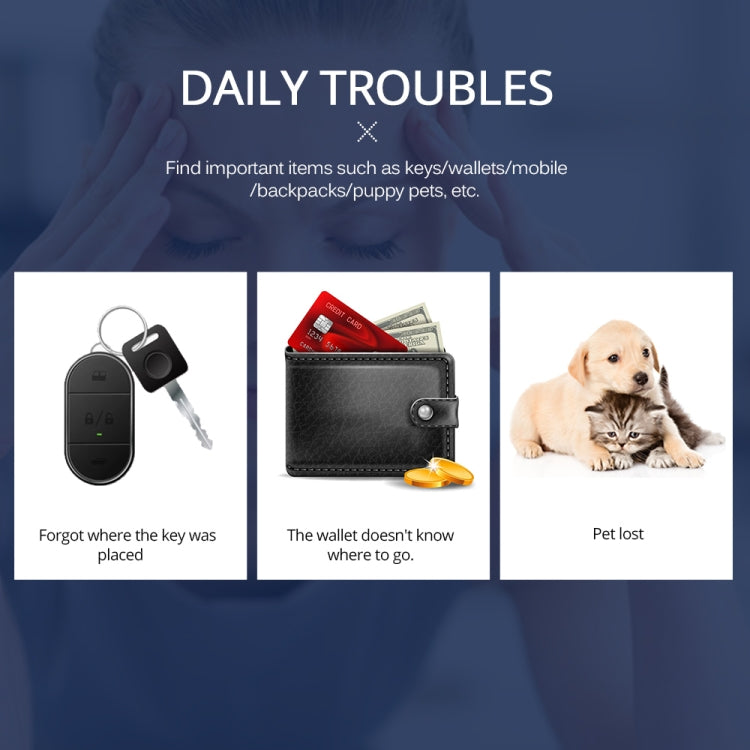 Traceur GPS pour portefeuille, chien, chat, enfants, localisateur anti-perte, porte-clés, Smart Search Bluetooth, Smart Search Blanc, Smart Search Noir, Smart Search Bleu, Smart Search Vert, Smart Search Rouge