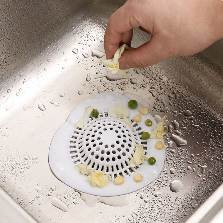 Filtre d'évier de cuisine en silicone, Bouchon de vidange de douche pour salle de bain, Crépine de vidange de baignoire