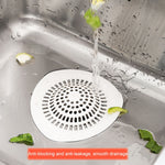 Filtre d'évier de cuisine en silicone, Bouchon de vidange de douche pour salle de bain, Crépine de vidange de baignoire