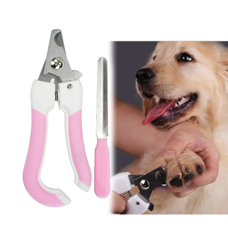Lime à griffes pour chats et chiens en acier inoxydable, 2 pièces, S, L