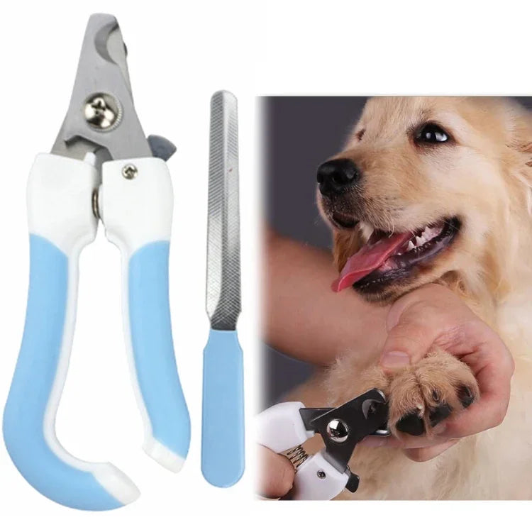 Lime à griffes pour chats et chiens en acier inoxydable, 2 pièces, S, L
