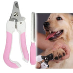 Lime à griffes pour chats et chiens en acier inoxydable, 2 pièces, S, L