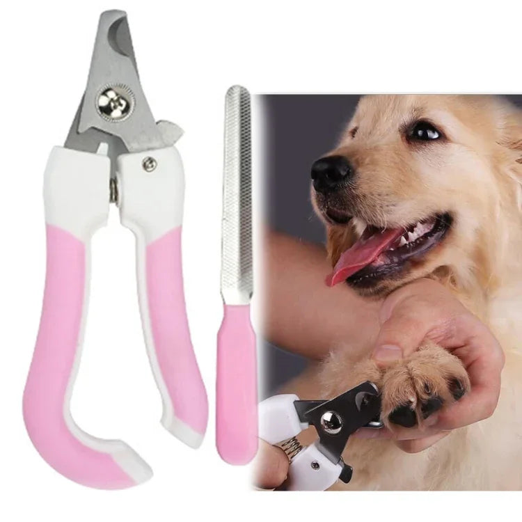 Lime à griffes pour chats et chiens en acier inoxydable, 2 pièces, S, L