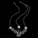 Bijoux de cheveux vintage en argent avec pompon, pièces de monnaie en métal, bandeau long, chaîne de tête punk, pièce frontale