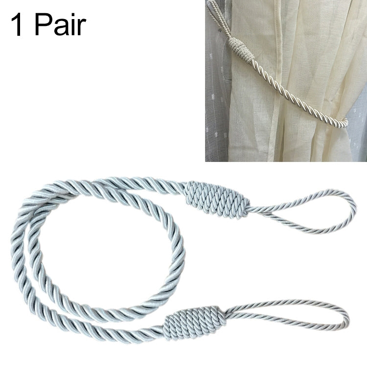 1 paire de sangles de rideau à remontage manuel, corde à rideau, sangles à pampilles de rideau