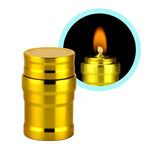 Lampe à alcool portable mini en métal pour le camping en extérieur et les laboratoires