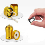 Lampe à alcool portable mini en métal pour le camping en extérieur et les laboratoires