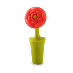 3 bouchons créatifs pour vin et boissons en silicone en forme de fleur, 3 bouchons en forme de rose, 3 bouchons de bière en forme de tournesol rouge, 3 bouchons de bière en forme de feuille