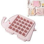 Moule à sucettes glacées DIY créatives d'été pour enfants, en forme d'animaux de dessins animés mignons, pour jus de fruits, Éléphant, Dinosaure, Chaton