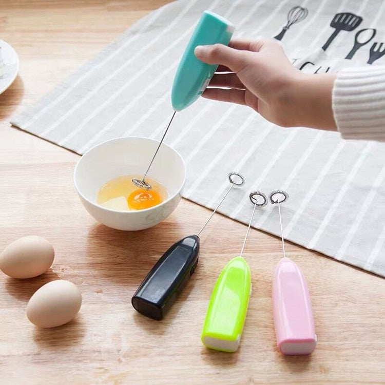 Batteur à œufs électrique portatif de cuisine, mini mixeur en acier inoxydable pour œufs, café, lait, thé
