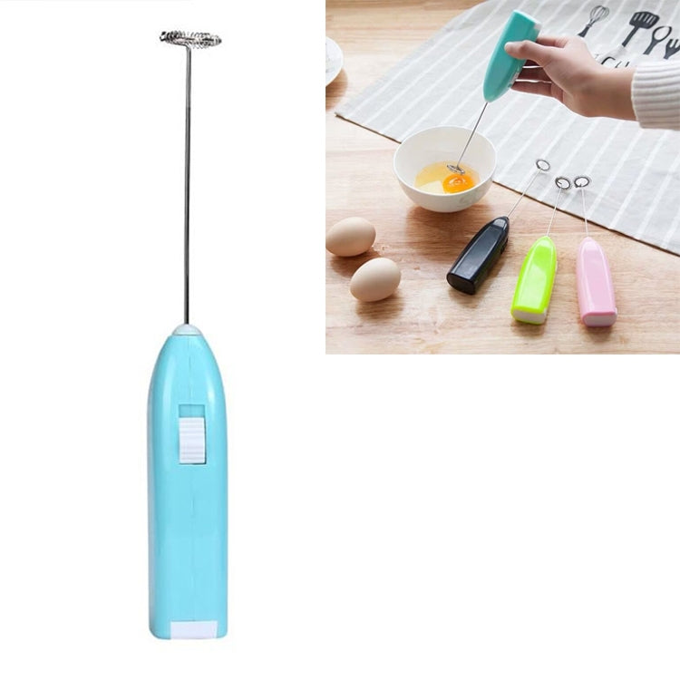 Batteur à œufs électrique portatif de cuisine, mini mixeur en acier inoxydable pour œufs, café, lait, thé