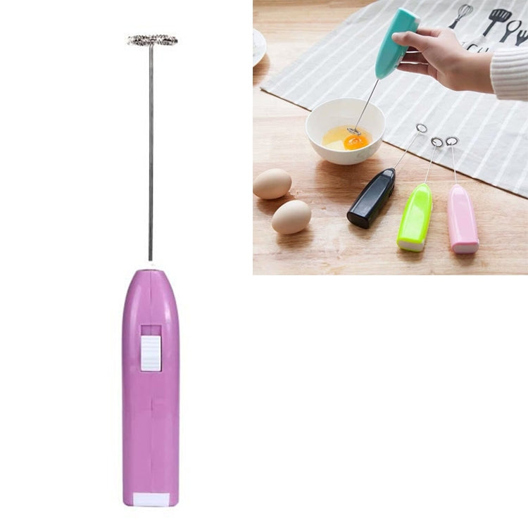Batteur à œufs électrique portatif de cuisine, mini mixeur en acier inoxydable pour œufs, café, lait, thé
