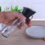 Bouteille Distributrice d'Huile d'Olive 2 en 1, Pot de Rangement pour Huile, Vaporisateur à Vinaigre, Bouteille à Épices, Outils de Cuisine, Vaporisateur d'Huile d'Olive et de Vinaigre