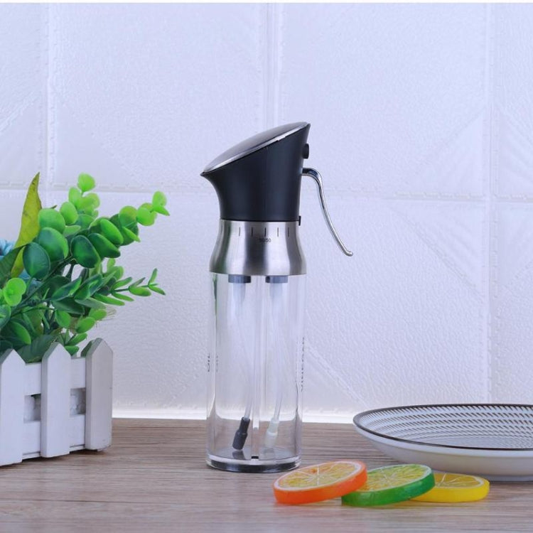 Bouteille Distributrice d'Huile d'Olive 2 en 1, Pot de Rangement pour Huile, Vaporisateur à Vinaigre, Bouteille à Épices, Outils de Cuisine, Vaporisateur d'Huile d'Olive et de Vinaigre