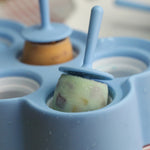 Mini DIY Creative Popsicle Mould Environmentally Friendly Silicone Ice Cube Ice Cream Mould, Rectangular