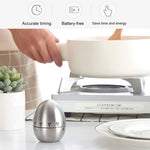 Minuteur mécanique œuf pour cuisine avec alarme 60 minutes en acier inoxydable, Outils de cuisine, Minuteur mécanique œuf