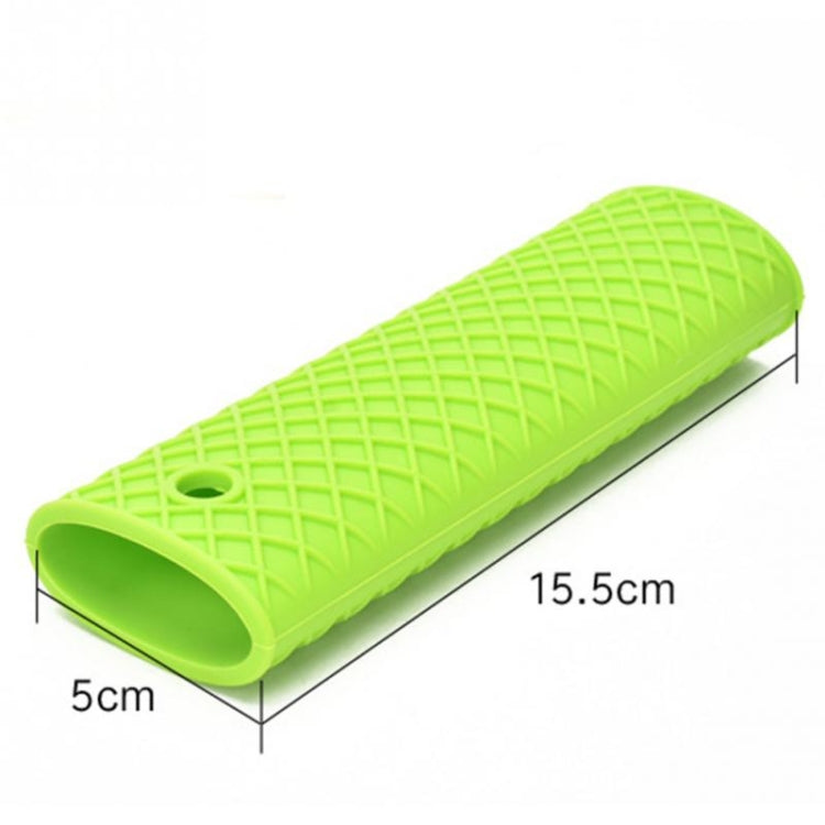 2 manchons de poignée de casserole en silicone épais et durable, multicolores, isolation thermique, antidérapants, souples