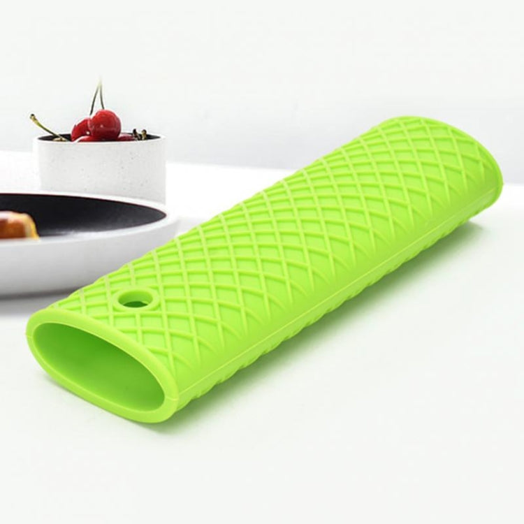 2 manchons de poignée de casserole en silicone épais et durable, multicolores, isolation thermique, antidérapants, souples