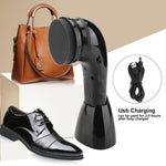 Cirage électrique rechargeable par USB, lave-chaussures en cuir portatif multifonctionnel, soin et brillance.