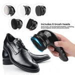 Cirage électrique rechargeable par USB, lave-chaussures en cuir portatif multifonctionnel, soin et brillance.