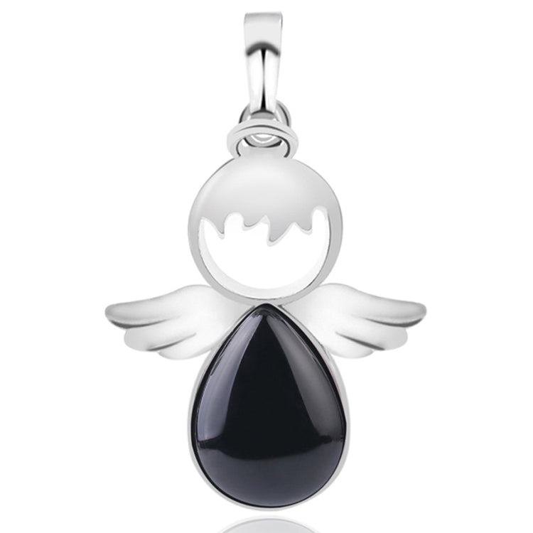 Colliers Pendentifs Ailes d'Ange en Pierres Naturelles pour Femmes